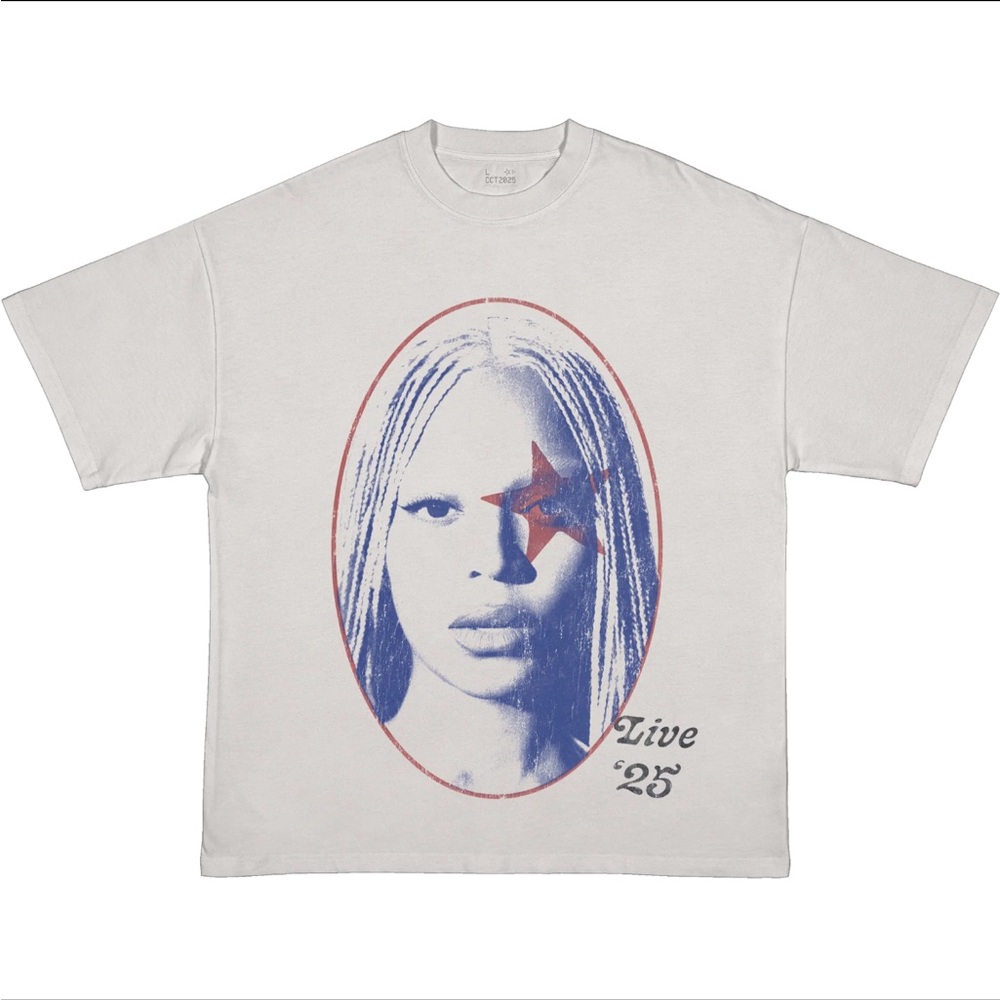 Original YAYA White Tee- Beyoncé Cowboy Carter concert